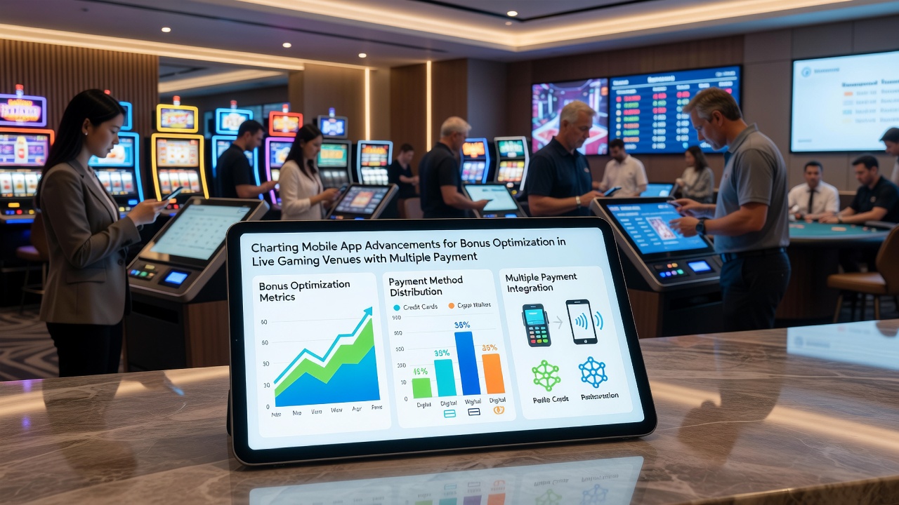 Live dealer table interface integrated with mobile bonus optimization tools