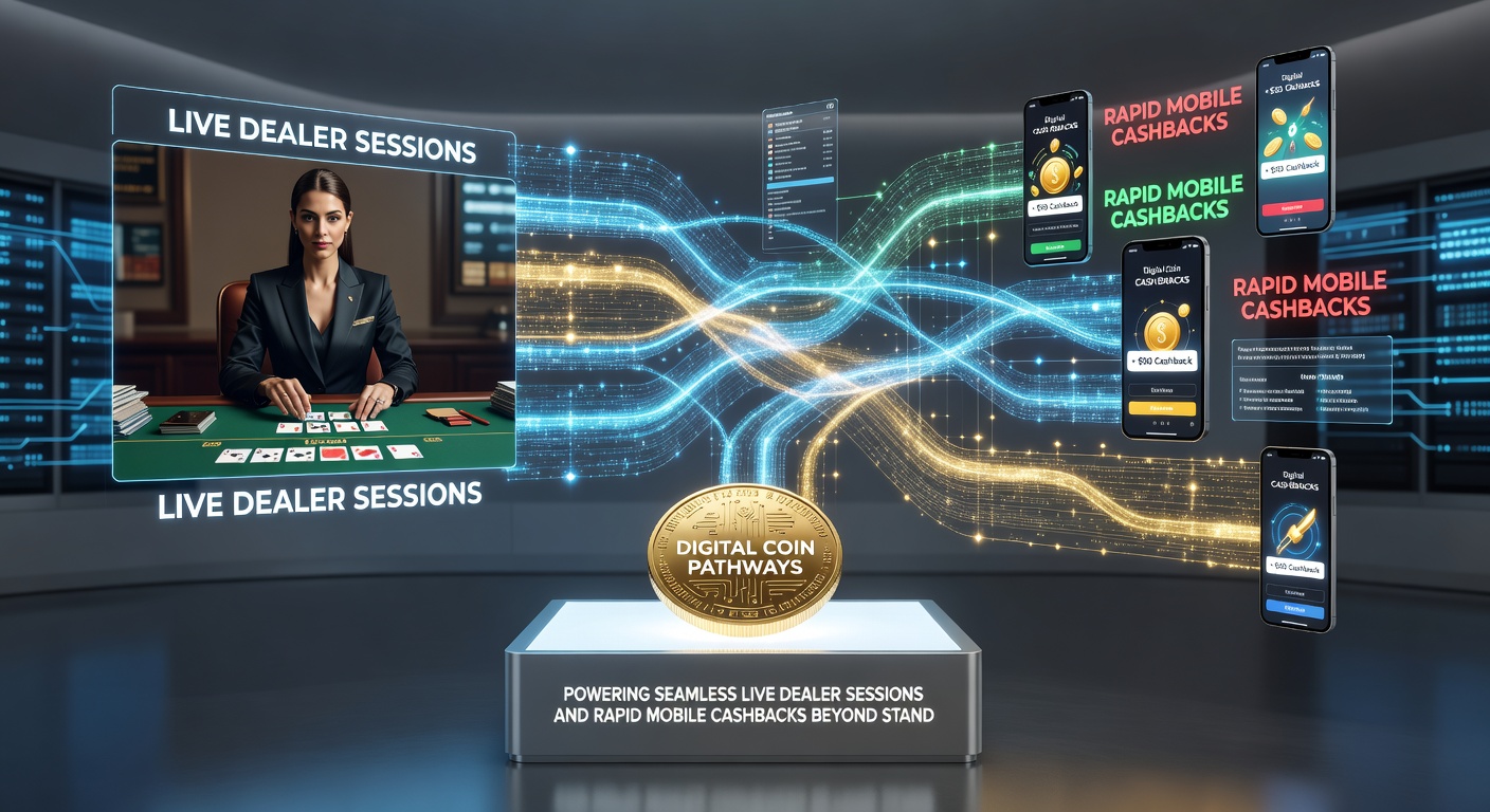 Rapid mobile cashback flows powered by digital coin pathways in live dealer environments