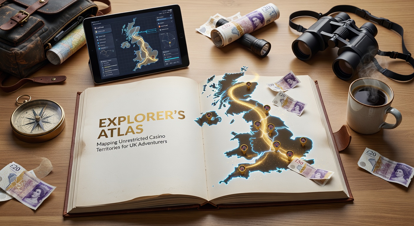 Close-up of a treasure map revealing fast cashout paths and live dealer hotspots in unrestricted casino jurisdictions