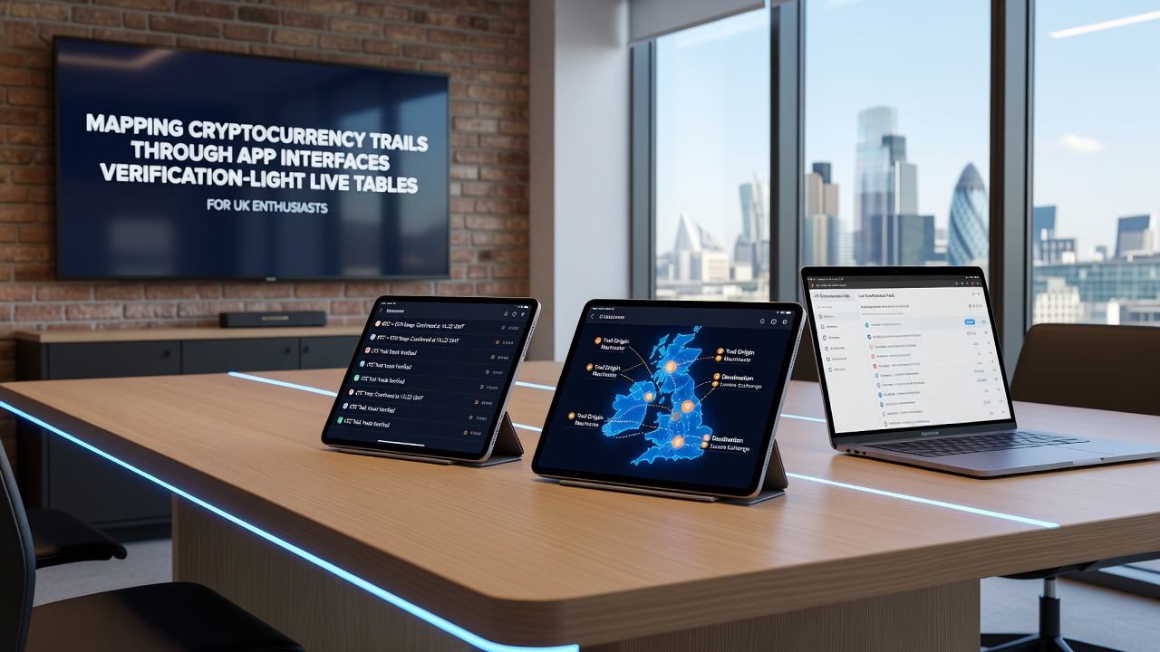 Mobile app interface displaying cryptocurrency transaction mapping on a live dealer table screen