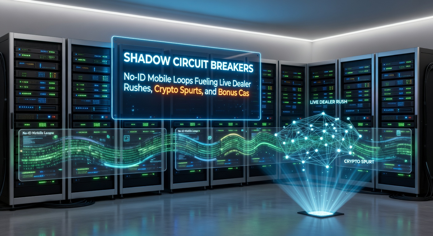 Chart visualizing explosive growth in crypto transactions and bonus claims alongside live dealer player spikes in shadow-enabled platforms