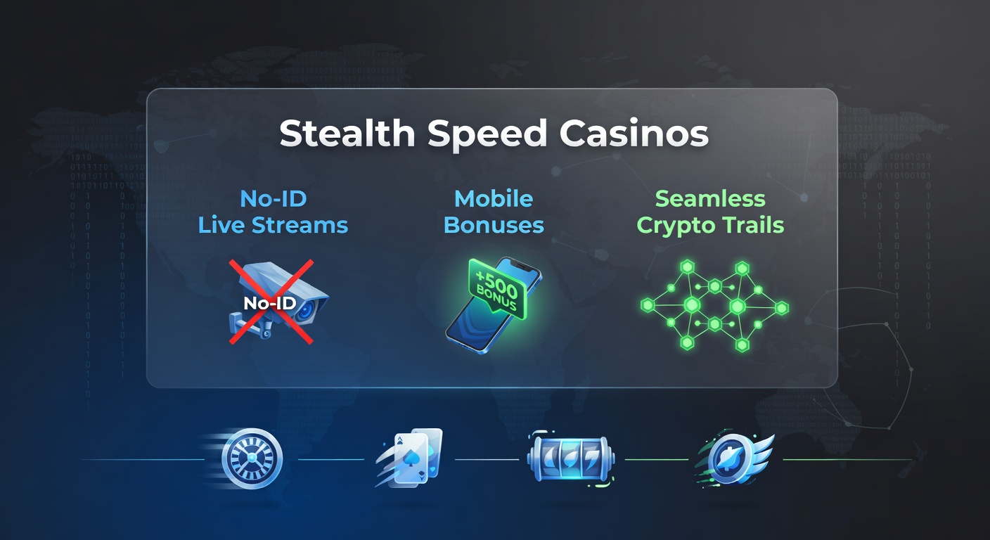 Close-up of a mobile app interface displaying a no-ID bonus claim button next to a crypto transaction trail vanishing into a blockchain graphic